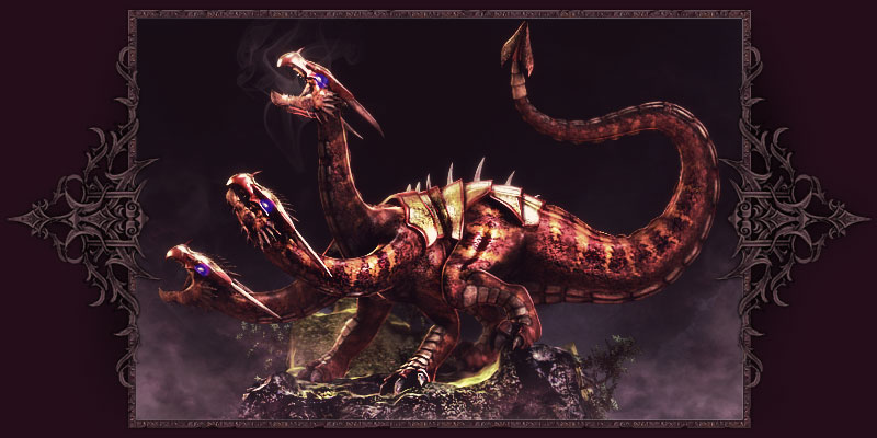 Hidra anciã demoníaca